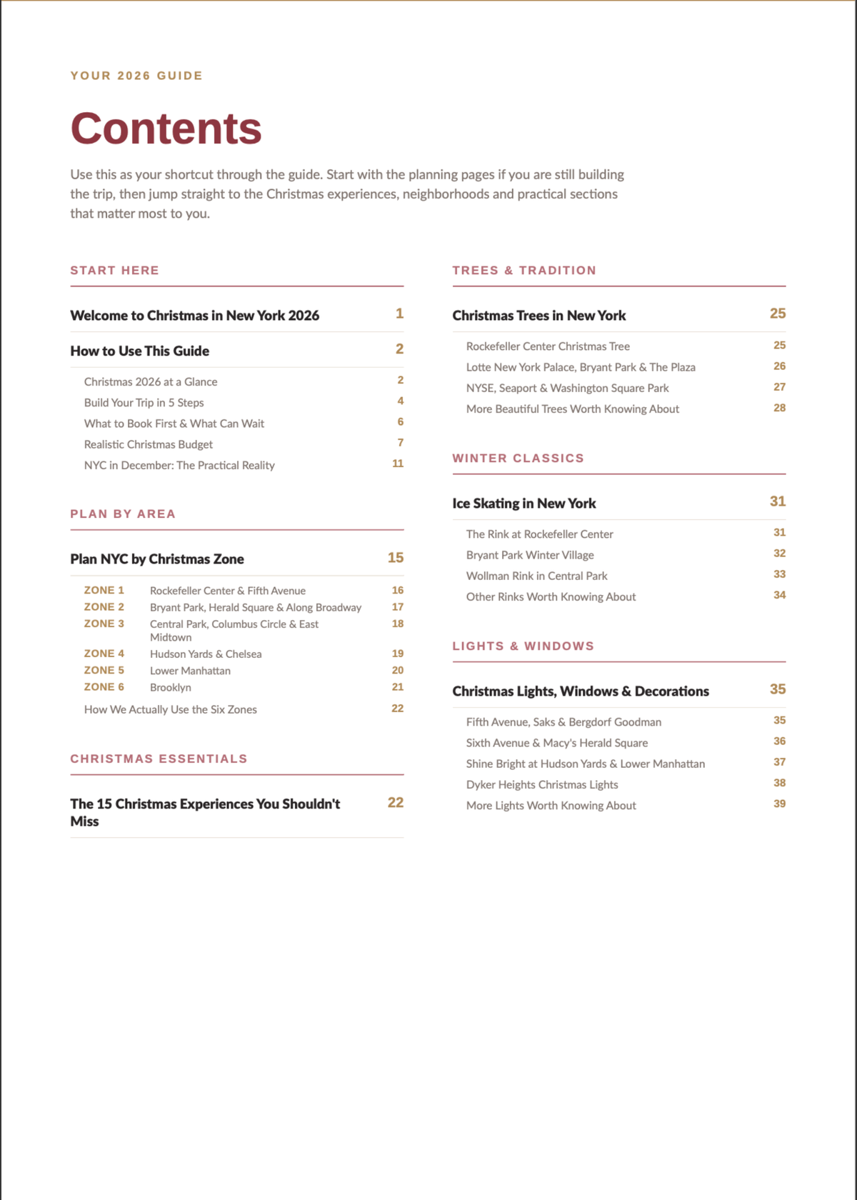 Christmas in New York 2026 Guidebook