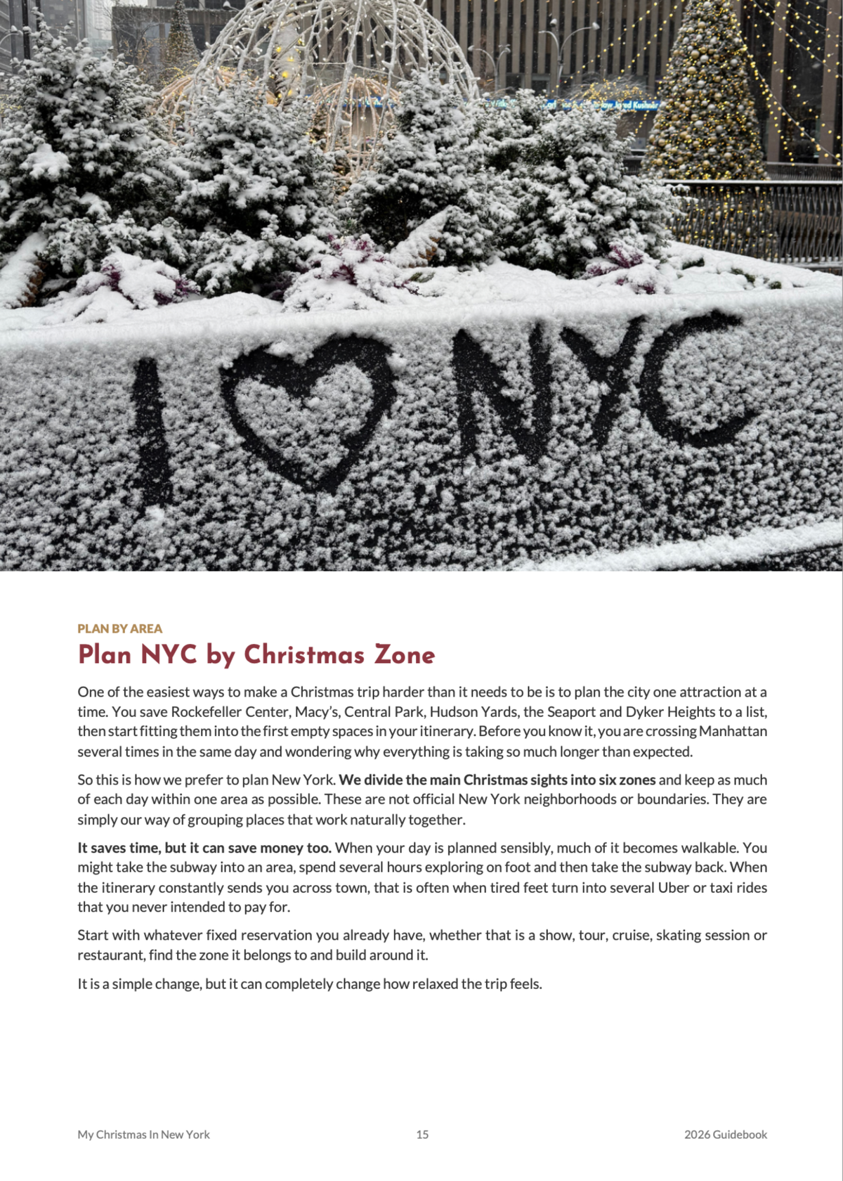 Christmas in New York 2026 Guidebook
